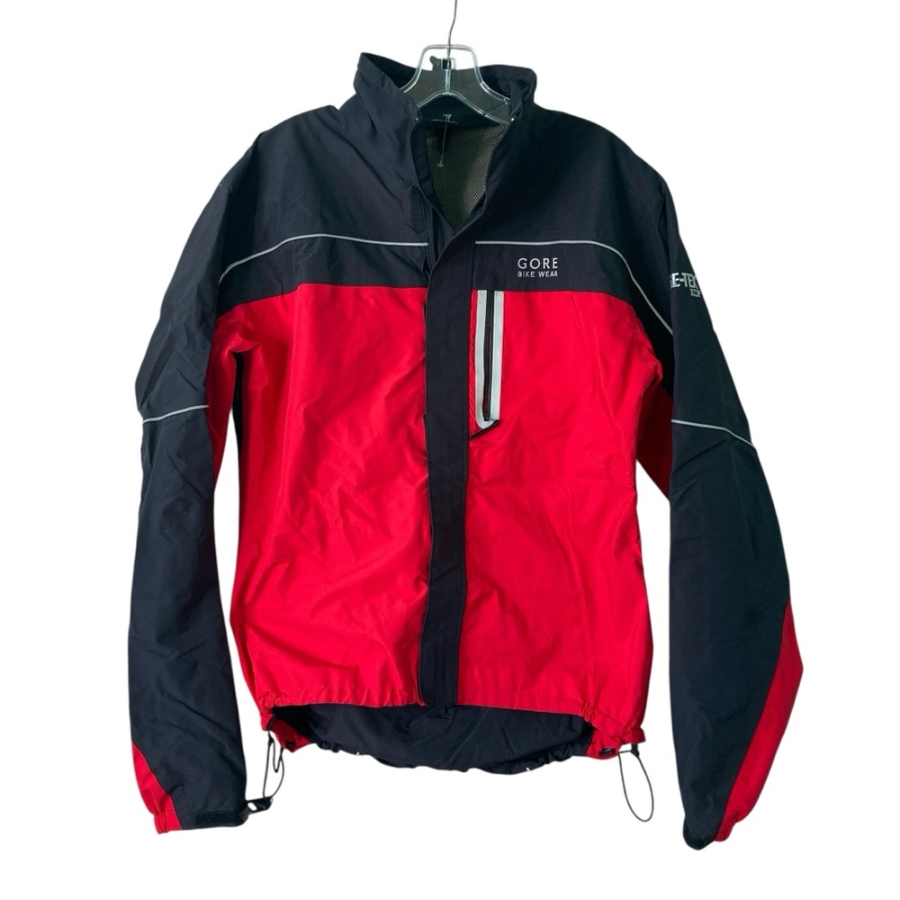Gore Bike Wear Packable Cycling Jacket GoreTex XCR Red Black Pockets (Size S)